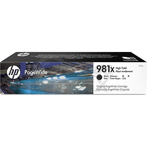 HP 981X Original Black High Yield Inkjet Cartridge L0R12A - 11,000 Pages