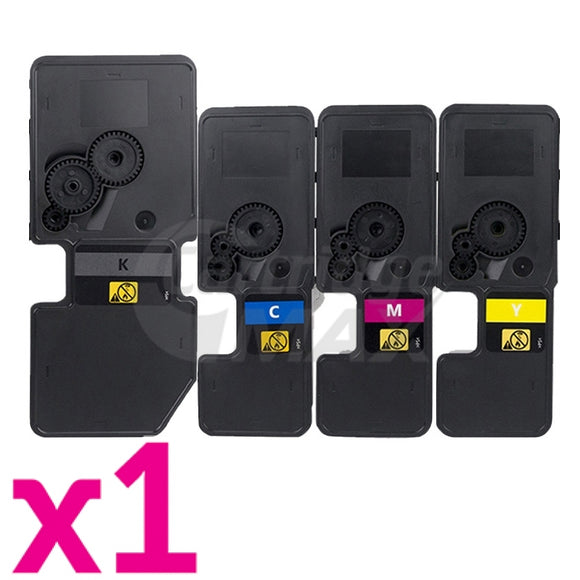 4 Pack Compatible for TK-5434 Toner Cartridge suitable for Kyocera ECOSYS PA2100, MA2100 [1BK,1C,1M,1Y]