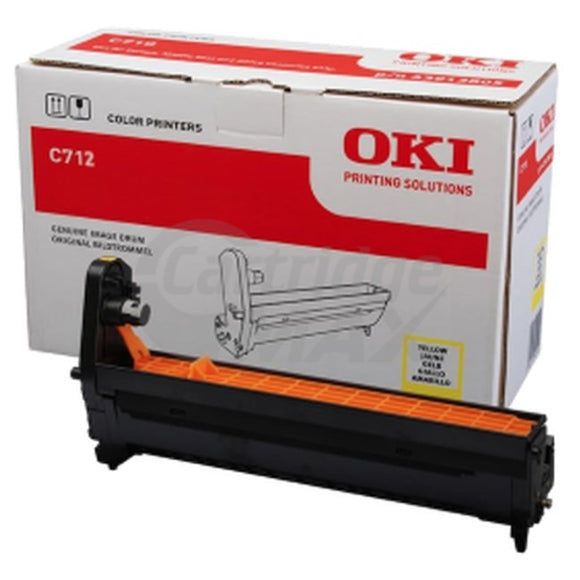 OKI C712N Original Yellow Drum Unit (46507409)