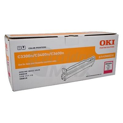 OKI C3300/ C3400/ C3600 Original Magenta Drum Unit 15,000 page (43460210)