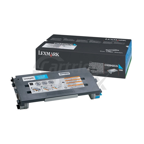 Lexmark (C500H2CG) Original C500 / X500 / X502N Cyan Toner Cartridge