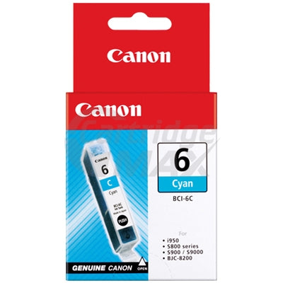 Original Canon BCI-6C Cyan Ink Cartridge