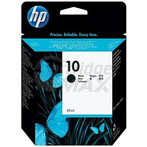 HP 10 Original Black Inkjet Cartridge C4844AA - 1,430 Pages