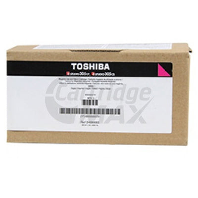 Original Toshiba e-Studio 305CS, 305CP Magenta Toner Cartridge TFC305PMR