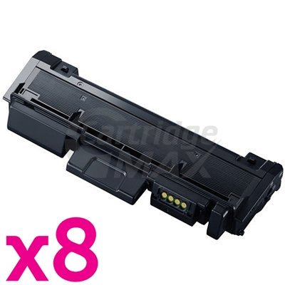 8 x Samsung SLM2825DW/ 2835DW/ 2875FW/ 2885FW (MLT-D116L) Generic Black High Yield Toner Cartridge SU830A