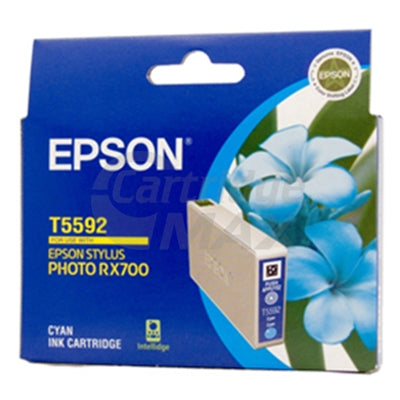 Original Epson T5592 Cyan Ink Cartridge