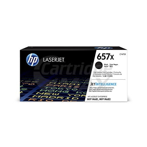 HP 657X (CF470X) Original Black Toner Cartridge