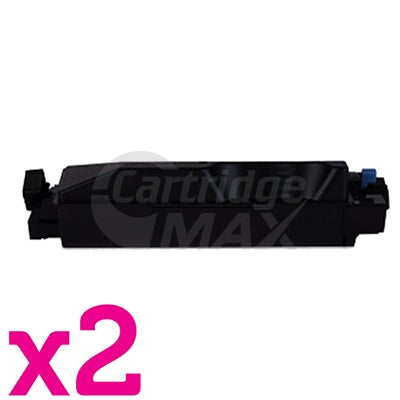 2 x Compatible for TK-5284K Black Toner Cartridge suitable for Kyocera Ecosys P6235CDN, M6635CIDN