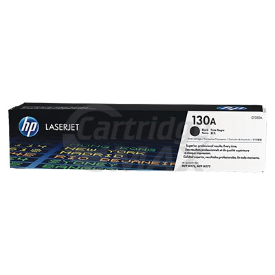 1 x HP CF350A (130A) Original Black Toner Cartridge - 1,300 Pages