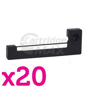 20 x Epson ERC-05B Black Generic Ribbon Cartridge