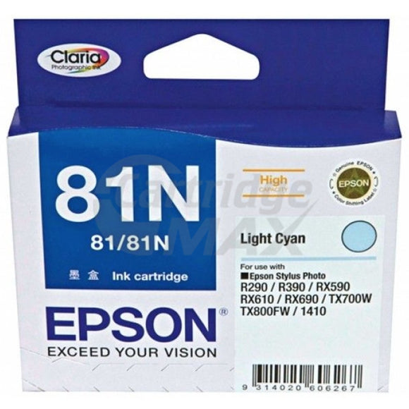 Original Epson T0815 81N HY Light Cyan Ink Cartridge - 805 pages [C13T111592]