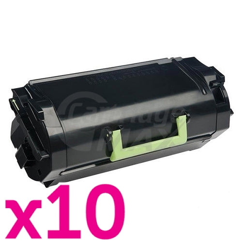 10 x Lexmark (52D3H00) Generic MS810 / MS811 / MS812 Black High Yield Toner Cartridge