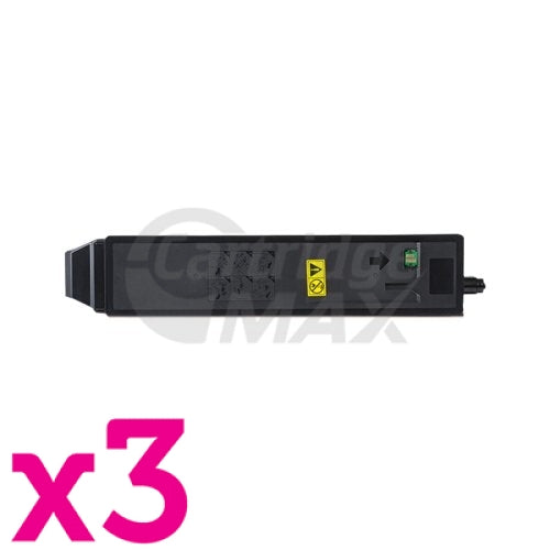 3 x Compatible for TK-8319K Black Toner Cartridge suitable for Kyocera TASKalfa 2550ci