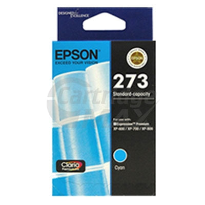 Epson 273 Original Cyan Ink Cartridge [C13T273292]