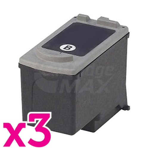 3 x Canon PG-40 Black Generic InkJet Cartridge