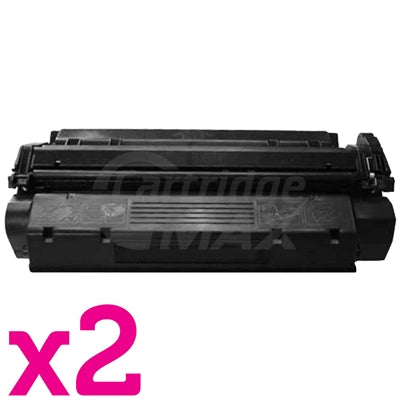 2 x Canon EP-25 Black Generic Toner Cartridge
