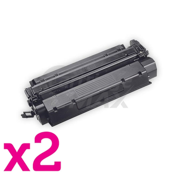 2 x Canon CARTW Black Generic Toner Cartridge