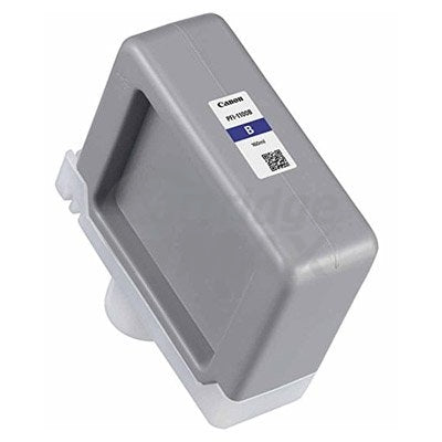 Original Canon Lucia Pro PFI-1100B Blue Ink Cartridge - 160ML