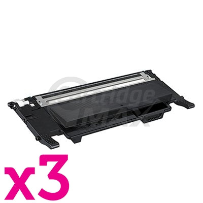 3 x Generic Samsung CLP-320N, CLP-325, CLX-3180, CLX-3185 [CLT-K407S K407] Black Toner SU132A