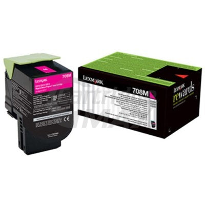 1 x Lexmark (70C80M0) Original CS310 / CS410 / CS510 Magenta Standard Yield Toner Cartridge