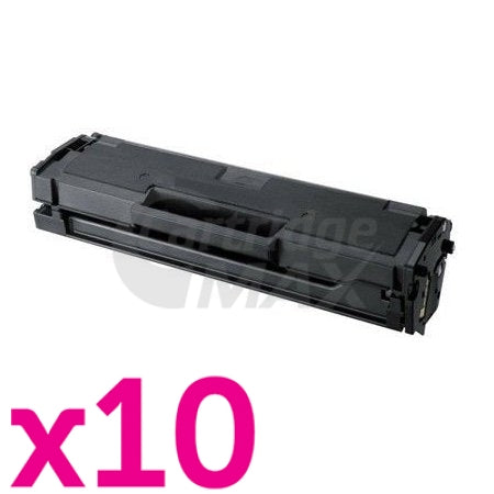 10 x Samsung ML2160/2165W, SCX3405F/FW (MLT-D101S 101) Generic Black Toner Cartridge SU698A