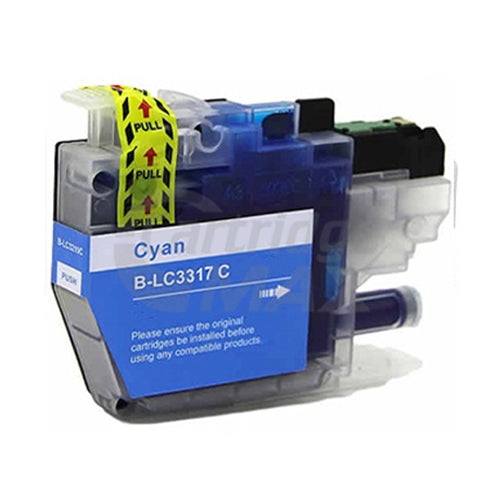 Brother LC-3317 C Generic Cyan Ink Cartridge