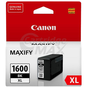 Canon PGI-1600XLBK Original Black High Yield Ink Cartridge