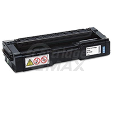 Lanier SPC232DN / SPC242SF / SPC312DN / SPC320DN (406484) Generic Cyan Toner Cartridge