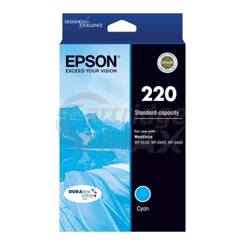 Epson 220 Original Cyan Ink Cartridge [C13T293292]