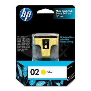 HP 02 Original Yellow Inkjet Cartridge C8773WA