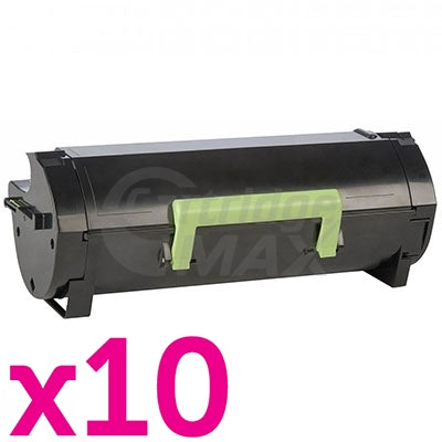 10 x Lexmark 503H (50F3H00) Generic MS310 / MS312 / MS410 / MS415/ MS510 / MS610 High Yield Toner Cartridge