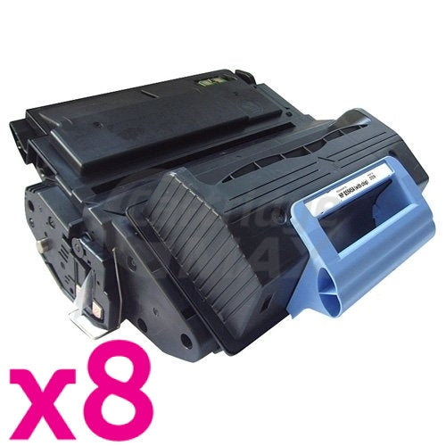 8 x HP Q5945A (45A) Generic Black Toner Cartridge - 18,000 Pages