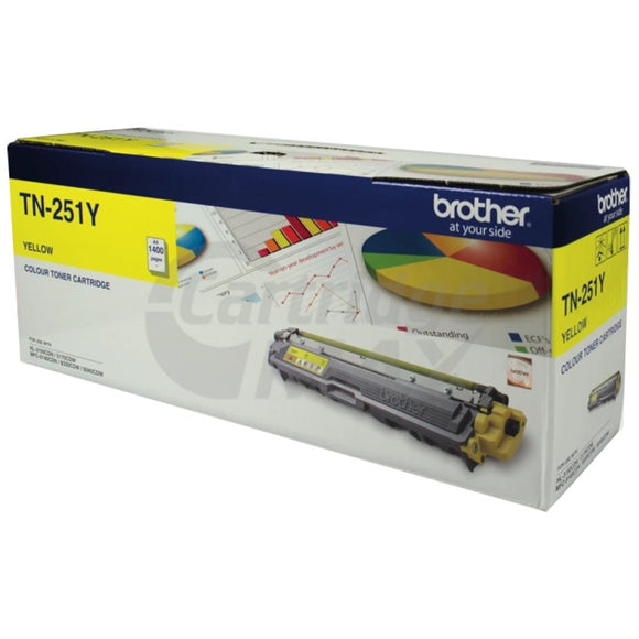 Brother TN-251Y Original Yellow Toner Cartridge