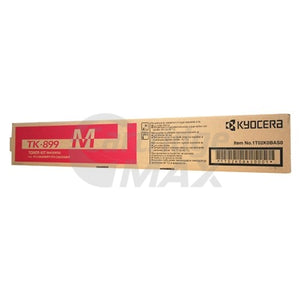 1 x Original Kyocera TK-899M Magenta Toner Cartridge FS-C8020MFP, FS-C8025MFP, FS-C8520MFP, FS-C8525MFP