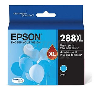 Epson 288XL (C13T306292) Original Cyan High Yield Inkjet Cartridge