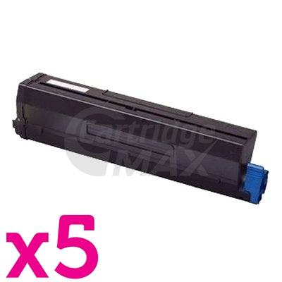 5 x OKI B431/MB471/491 Generic High Yield Toner Cartridge (44917603)