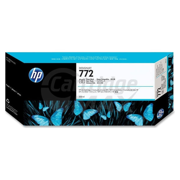 HP 772 Original Photo Black 300ML Inkjet Cartridge CN633A