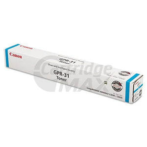 1 x Original Canon (GPR-31) TG-46C Cyan Toner