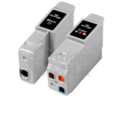 5 Pack Canon BCI-21BK BCI-21C Inkstation Generic Value Pack [3BK,2C]