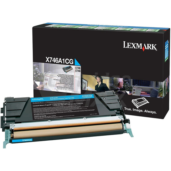 Lexmark (X746A1CG) Original X746/X748 Cyan Toner