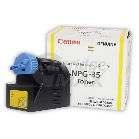 1 x Canon TG-35Y (GPR-23) Yellow Original Toner Cartridge
