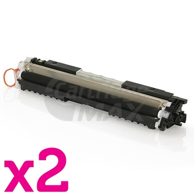 2 x HP CF350A (130A) Generic Black Toner Cartridge - 1,300 Pages