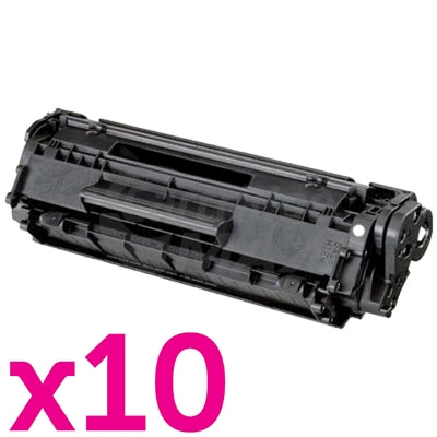 10 x Canon FX-9 Black Generic Toner Cartridge