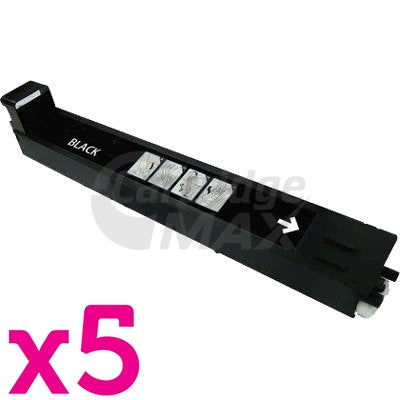 5 x HP CB390A (825A) Generic Black Toner Cartridge - 19,500 Pages