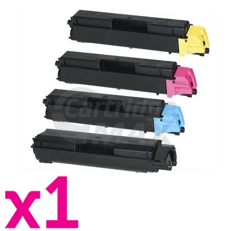 4 Pack Compatible TK-5154 Toner Combo For Kyocera M-6535CDN, P-6035CDN [BK+C+M+Y]