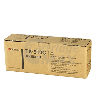 Original Kyocera TK-510C Cyan Toner Cartridge FS-C5020N, FS-C5025N, FS-C5030N