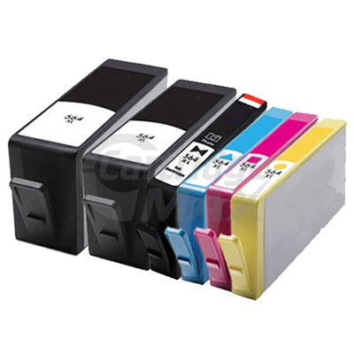 6 Pack HP 564XL Generic Inkjet Cartridges CN684WA+CB322WA-CB325WA [2BK,1PBK,1C,1M,1Y]
