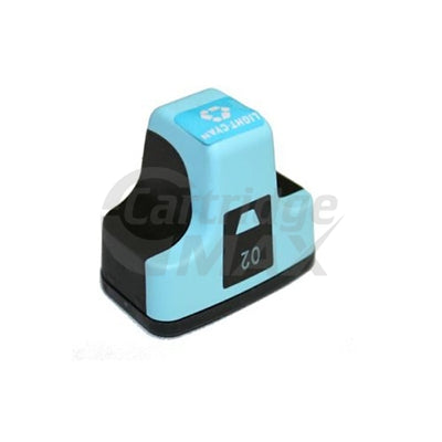 HP 02 Generic Light Cyan Inkjet Cartridge C8774WA