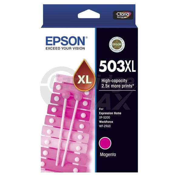 Epson 503XL (C13T09R392) Original Magenta High Yield Inkjet Cartridge