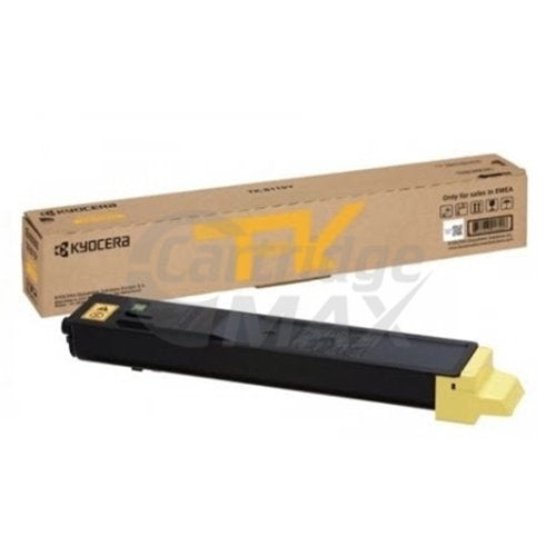 Original Kyocera TK-8119Y Yellow Toner ECOSYS M8130CIDN, M8124CIDN